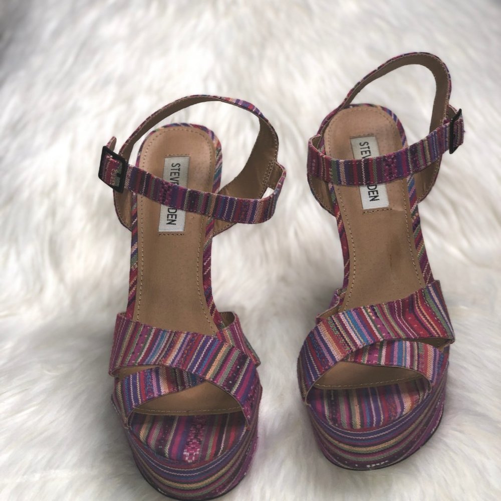 Steve Madden Raimi Pink Sandals US 9 M - Picture 6 of 8